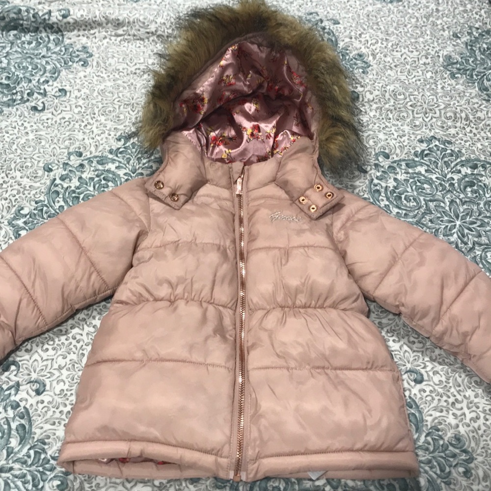 Baby girl pink Guess Jacket ☺️💕